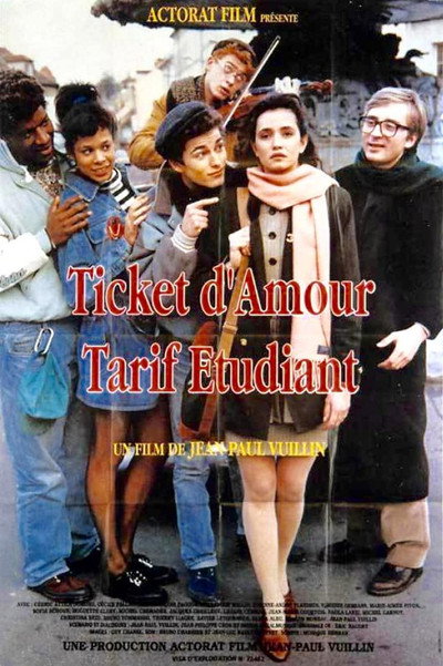 Póster de Ticket d'amour, tarif étudiant