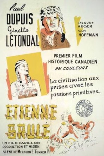 Póster de Étienne Brûlé gibier de potence