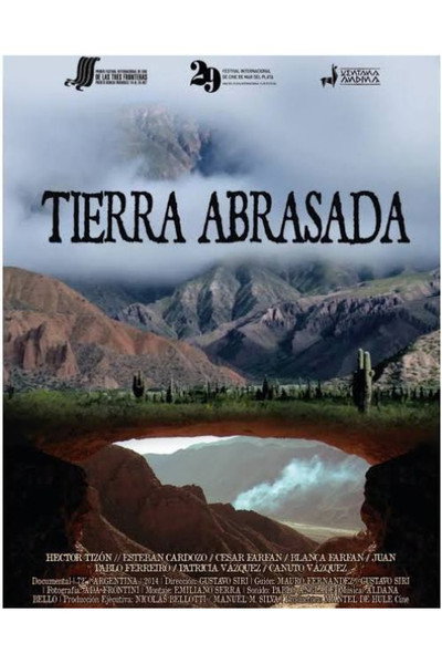 Póster de Tierra abrasada