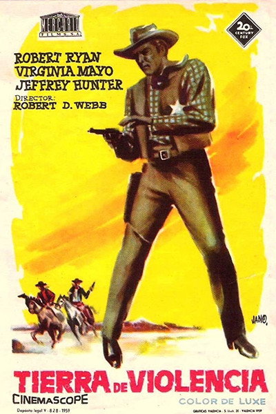 Póster de Tierra de violencia