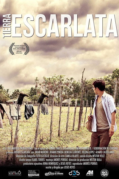 Póster de Tierra escarlata