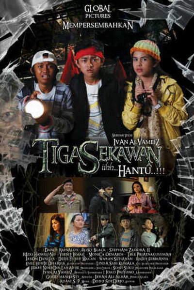 Póster de Tiga sekawan: Iiih... hantu...!