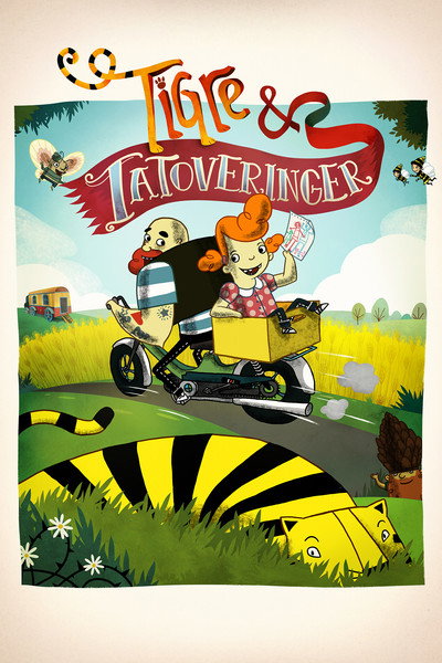 Póster de Tigres y tatuajes