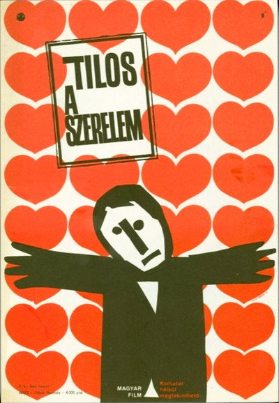 Póster de Tilos a szerelem