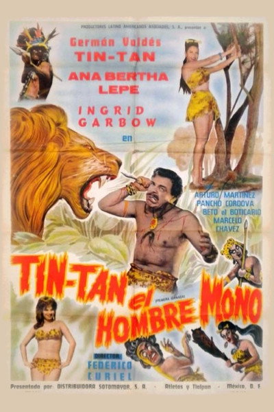 Póster de Tin-Tan el hombre mono