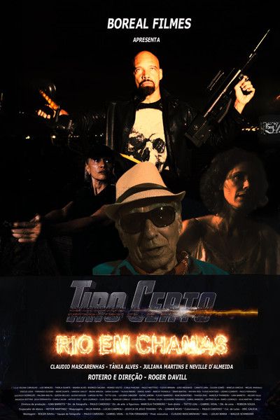 Póster de Tiro Certo - Rio em Chamas