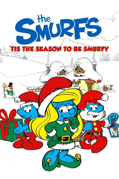 Póster de 'Tis the Season to Be Smurfy