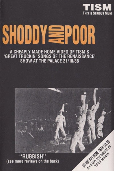 Póster de TISM: Shoddy and Poor