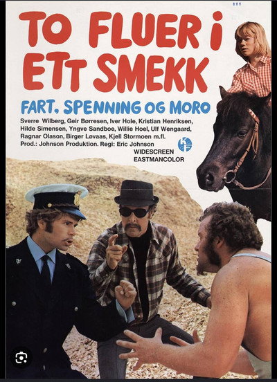 Póster de To fluer i ett smekk