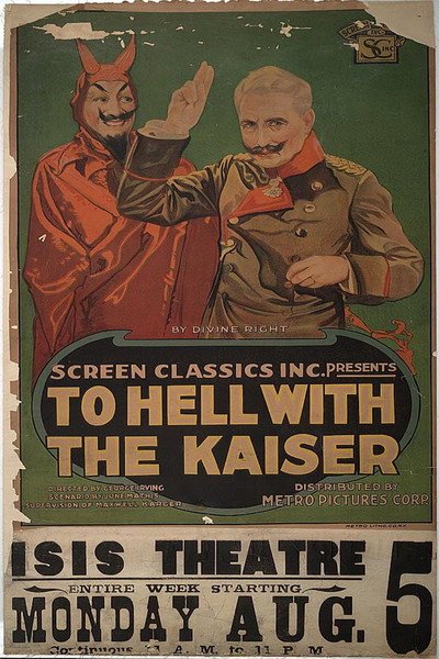 Póster de To Hell with the Kaiser!