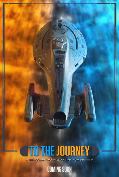 Póster de To the Journey: Looking Back at Star Trek: Voyager
