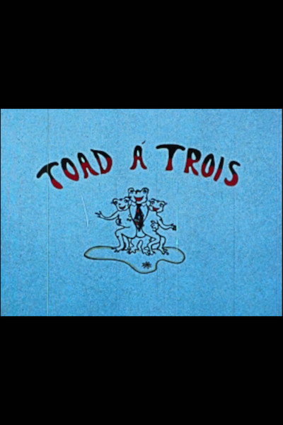 Póster de Toad à trois