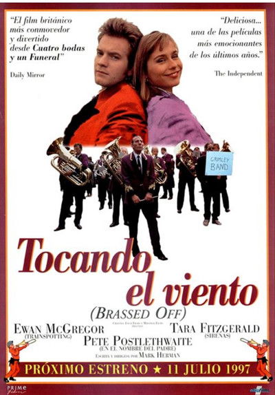 Póster de Tocando el viento