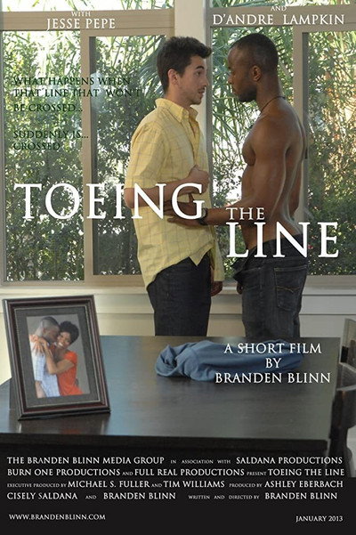 Póster de Toeing the Line