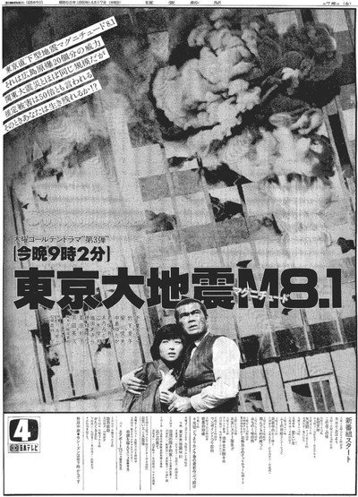 Póster de Tokyo Earthquake Magnitude 8.1