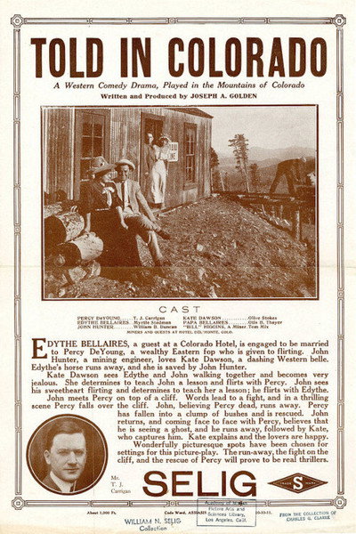 Póster de Told in Colorado