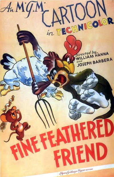 Póster de Tom & Jerry: Amigo de plumas finas
