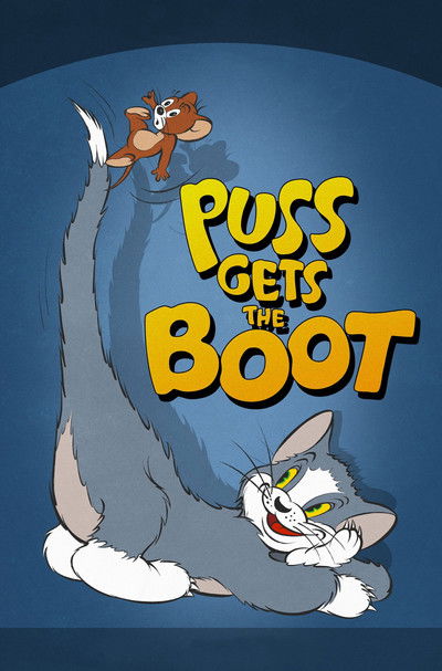 Póster de Tom & Jerry: El gato se gana el zapatazo