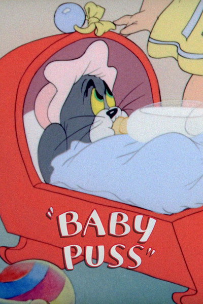 Póster de Tom & Jerry: Gatito bebé