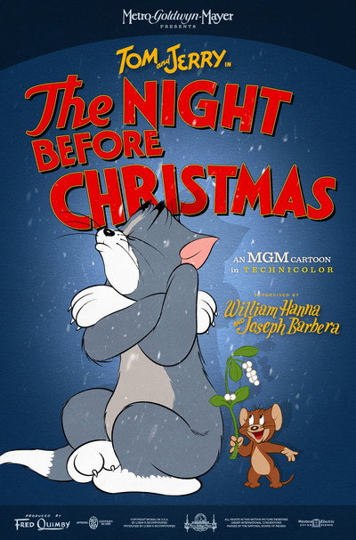 Póster de Tom & Jerry: La noche de Navidad