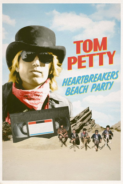 Póster de Tom Petty: Fiesta de la playa de Heartbreakers