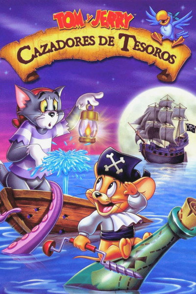 Póster de Tom y Jerry: El tesoro del galeón
