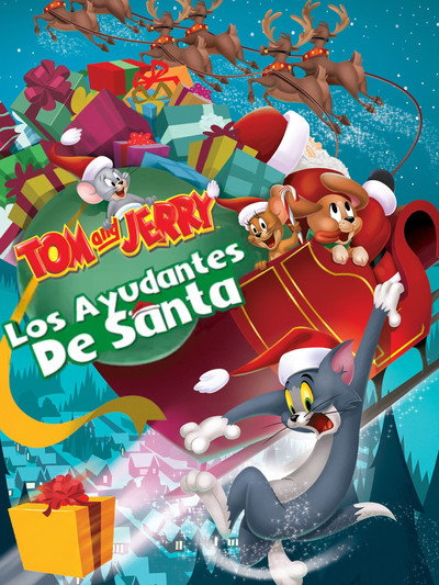 Póster de Tom y Jerry: Los pequeños ayudantes de Santa