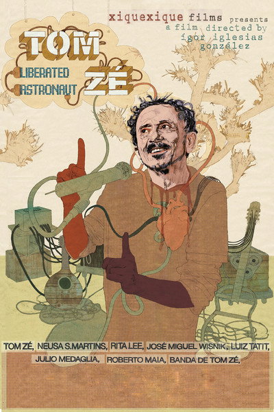 Póster de Tom Zé Astronauta Libertado