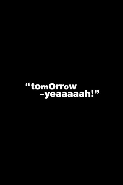 Póster de Tomorrow Yeaaaaah!