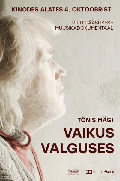 Póster de Tõnis Mägi. Vaikus valguses