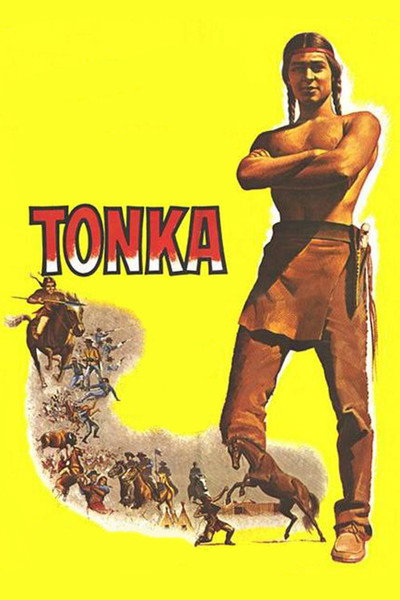 Póster de Tonka en la última batalla del general Custer