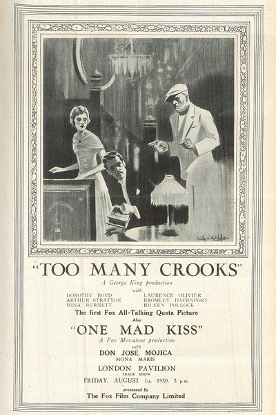 Póster de Too Many Crooks