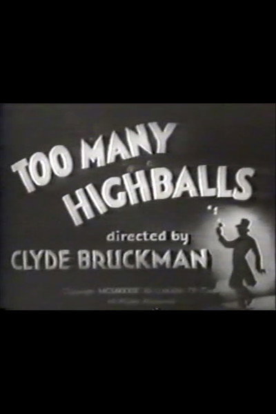 Póster de Too Many Highballs