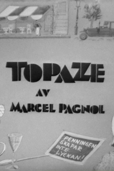 Póster de Topaze