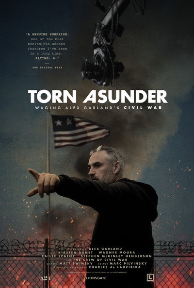 Póster de Torn Asunder: Waging Alex Garland's Civil War