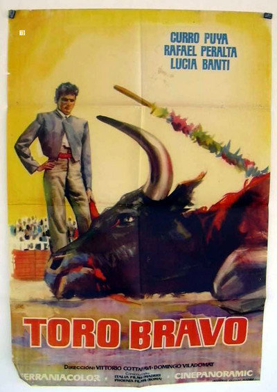 Póster de Toro bravo