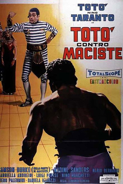 Póster de Totó contra Maciste