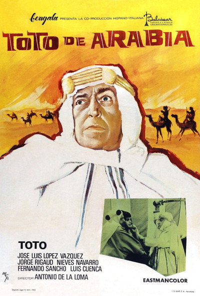 Póster de Toto de Arabia