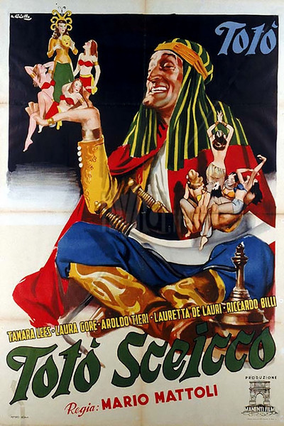 Póster de Totò sceicco