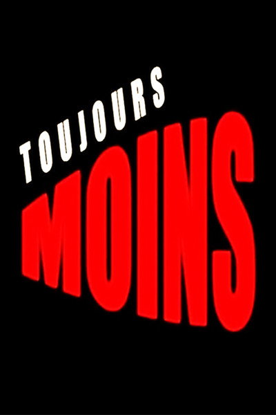 Póster de Toujours moins