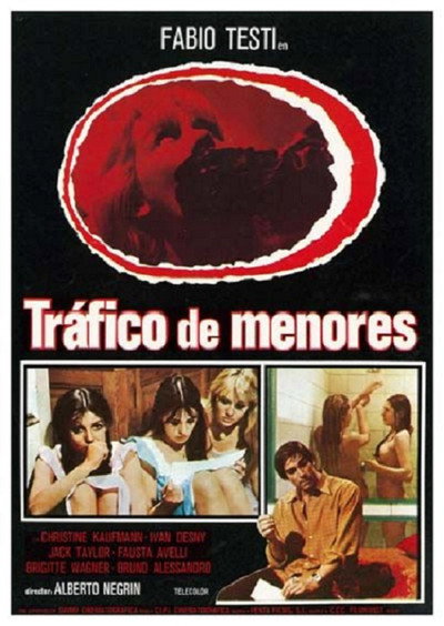 Póster de Tráfico de menores