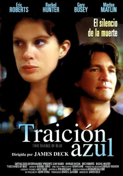 Póster de Traición azul