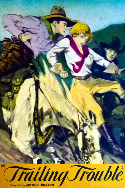 Póster de Trailing Trouble