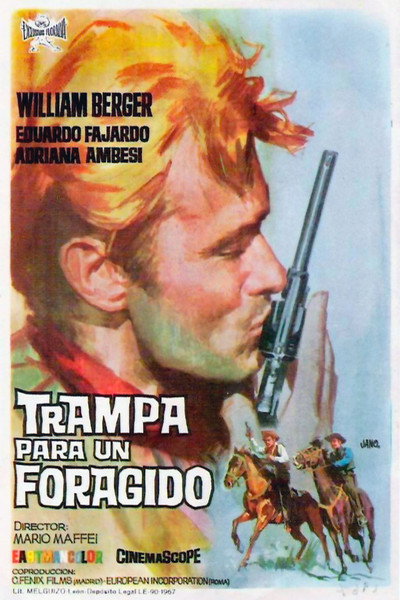 Póster de Trampa para un forajido
