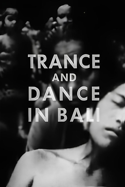 Póster de Trance and Dance in Bali