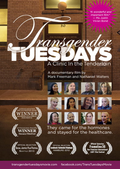 Póster de Transgender Tuesdays: A Clinic in the Tenderloin