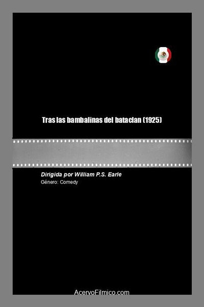 Póster de Tras las bambalinas del bataclan