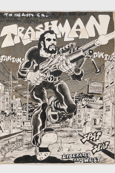 Póster de Trashman: The Art of Spain Rodriguez