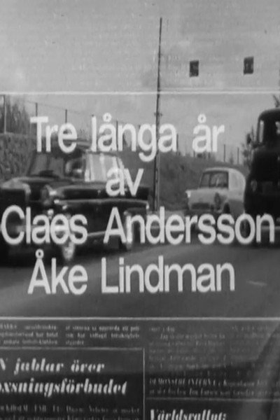 Póster de Tre långa år
