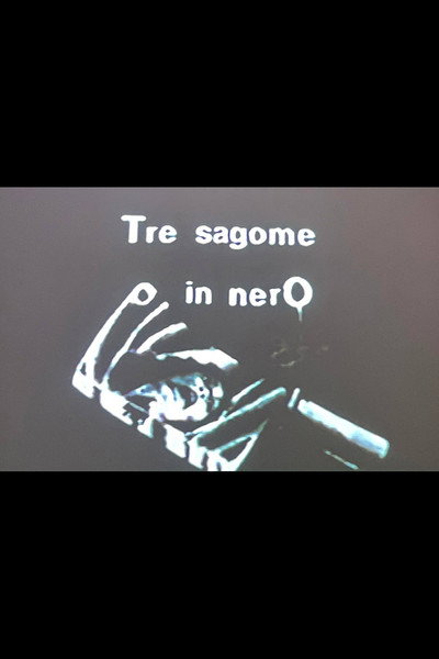Póster de Tre sagome in nero